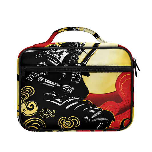 Red Sky And Golden Sun Samurai Print Briefcase Bible Bag