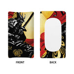 Red Sky And Golden Sun Samurai Print Changing Pad Cover