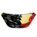Red Sky And Golden Sun Samurai Print Fanny Pack
