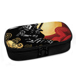 Red Sky And Golden Sun Samurai Print Insulin Cooler Travel Case