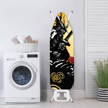 Red Sky And Golden Sun Samurai Print Ironing Board Cover