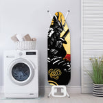 Red Sky And Golden Sun Samurai Print Ironing Board Cover