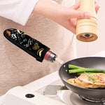 Red Sky And Golden Sun Samurai Print Skillet Handle Cover