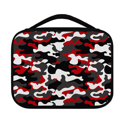 Red Snow Camouflage Print Classic Bible Case