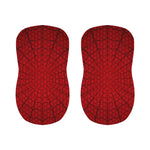 Red Spider Web Print Bar Stool Covers