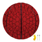 Red Spider Web Print Basketball
