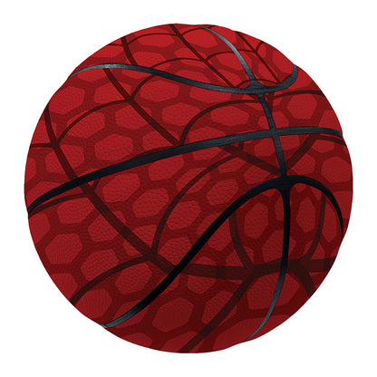 Red Spider Web Print Basketball
