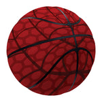 Red Spider Web Print Basketball