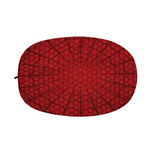 Red Spider Web Print Car Side Mirror Covers