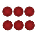 Red Spider Web Print Coaster Set