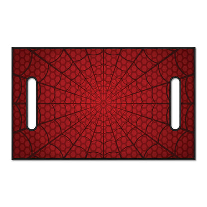 Red Spider Web Print Golf Cart Seat Cover