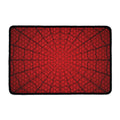 Red Spider Web Print Kitchen Mat