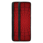 Red Spider Web Print Refrigerator Handle Covers