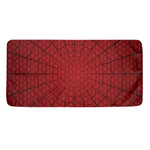 Red Spider Web Print Towel