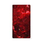 Red Stardust Universe Galaxy Space Print Baby Crib Sheet