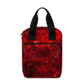 Red Stardust Universe Galaxy Space Print Bible Tote Bag