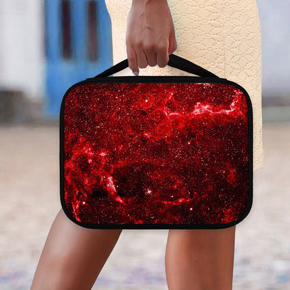 Red Stardust Universe Galaxy Space Print Classic Bible Case