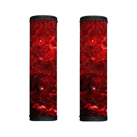 Red Stardust Universe Galaxy Space Print Handle Covers