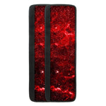 Red Stardust Universe Galaxy Space Print Refrigerator Handle Covers