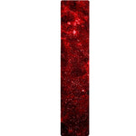 Red Stardust Universe Galaxy Space Print Table Runner