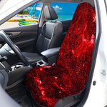 Red Stardust Universe Galaxy Space Print Waterproof Car Seat Cover