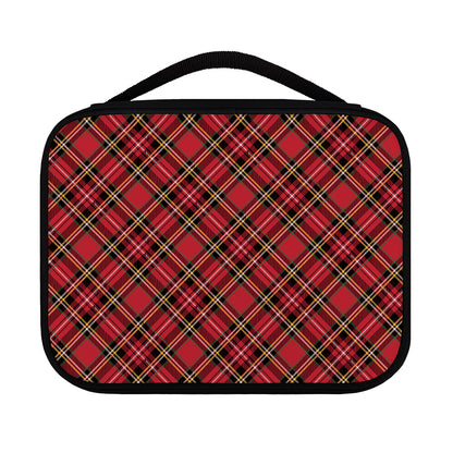 Red Stewart Tartan Pattern Print Classic Bible Case