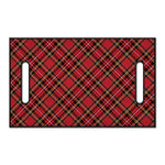 Red Stewart Tartan Pattern Print Golf Cart Seat Cover