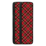 Red Stewart Tartan Pattern Print Refrigerator Handle Covers