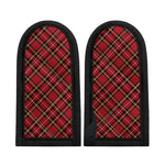 Red Stewart Tartan Pattern Print Skillet Handle Cover