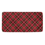 Red Stewart Tartan Pattern Print Towel