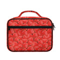 Red Strawberry Pattern Print Briefcase Bible Bag