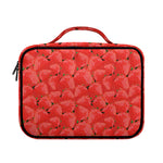 Red Strawberry Pattern Print Briefcase Bible Bag