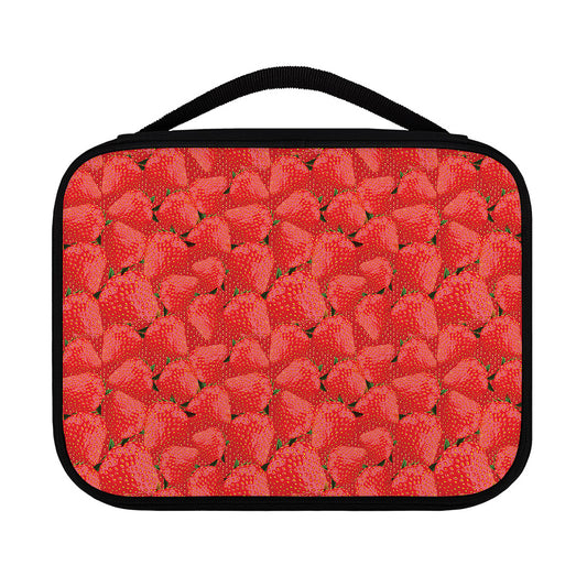 Red Strawberry Pattern Print Classic Bible Case