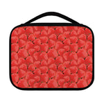 Red Strawberry Pattern Print Classic Bible Case