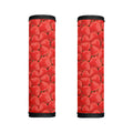 Red Strawberry Pattern Print Handle Covers