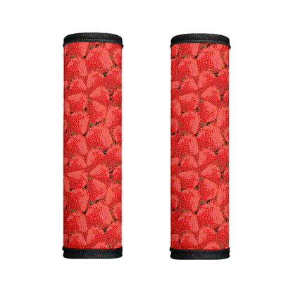 Red Strawberry Pattern Print Handle Covers