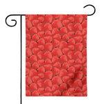 Red Strawberry Pattern Print House Flag