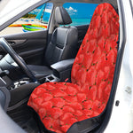 Red Strawberry Pattern Print Waterproof Car Seat Cover