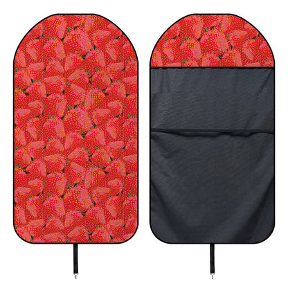 Red Strawberry Pattern Print Waterproof Car Seat Cover