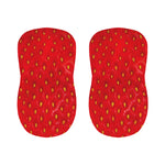 Red Strawberry Print Bar Stool Covers