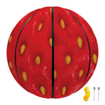 Red Strawberry Print Basketball