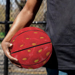 Red Strawberry Print Basketball