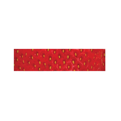 Red Strawberry Print Bed Runner