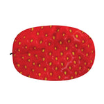 Red Strawberry Print Car Side Mirror Covers