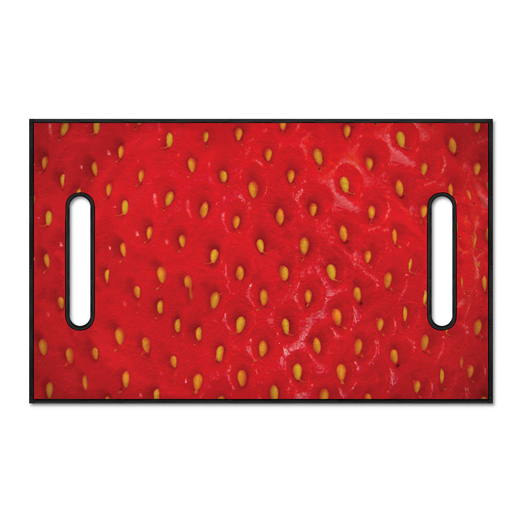 Red Strawberry Print Golf Cart Seat Cover