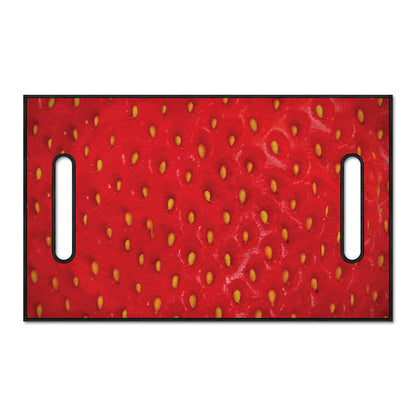 Red Strawberry Print Golf Cart Seat Cover