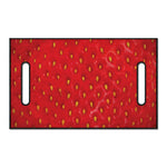 Red Strawberry Print Golf Cart Seat Cover