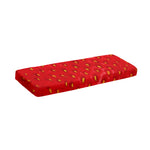 Red Strawberry Print Piano Keyboard Cover