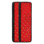 Red Strawberry Print Refrigerator Handle Covers
