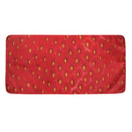 Red Strawberry Print Towel